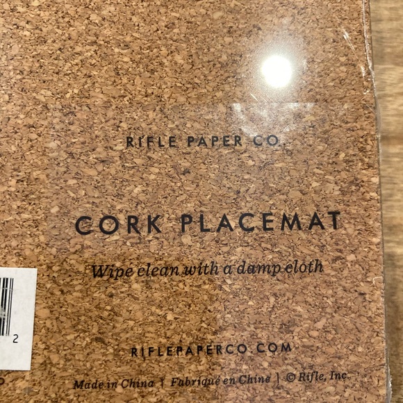 Rifle Paper Company set of 8 Nutcracker cork placemats NWT - Picture 2 of 3